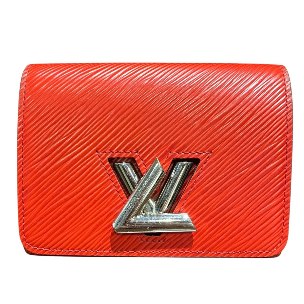 Louis Vuitton Portefeuille Twist Compact Bi-fold Wallet, Epi Leather, M64413